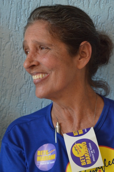 Maria Alice, companheira fiel.