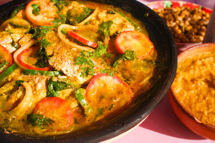 Deliciosa moqueca de peixe